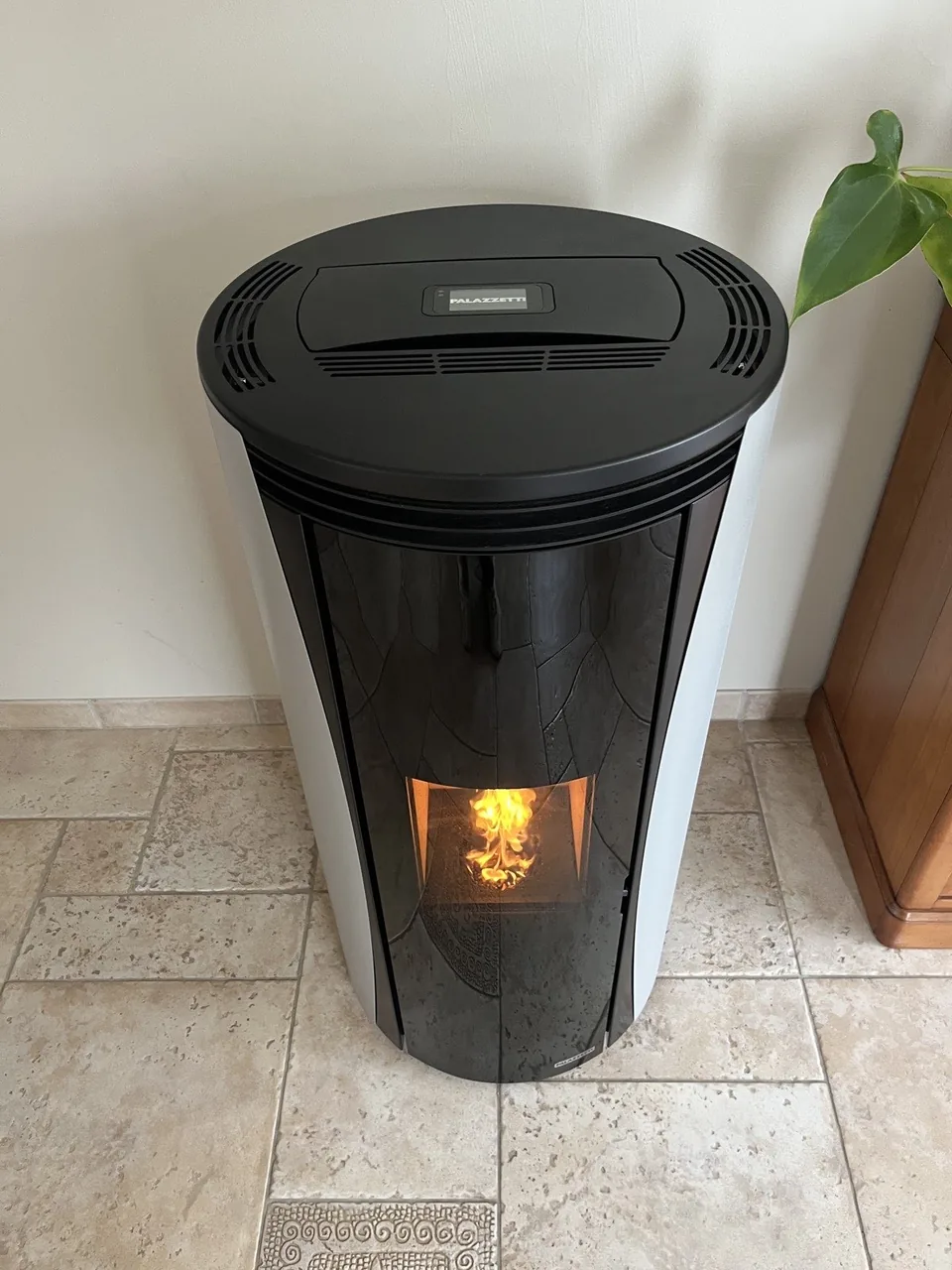 Poêle à granulés Palazzetti Ecofire Vivi 9 installé à Buxy (71)